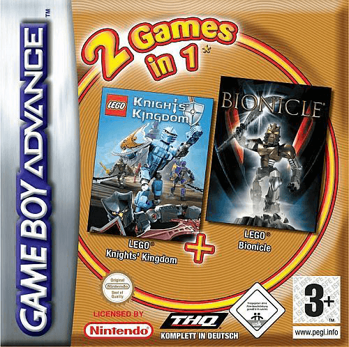 2 Games in 1: LEGO Knights’ Kingdom + LEGO Bionicle