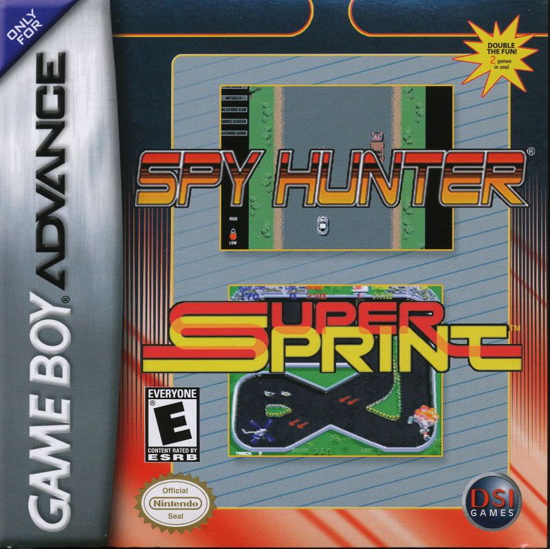 2 Games in One! – Spy Hunter + Super Sprint