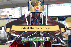 Fire Emblem Code of the Burger King