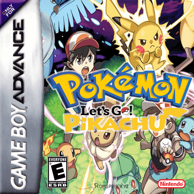 Pokemon Let’s Go Pikachu & Eevee GBA