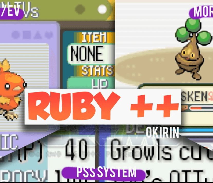 Pokemon Ruby++ (Pokemon Ruby Hack)