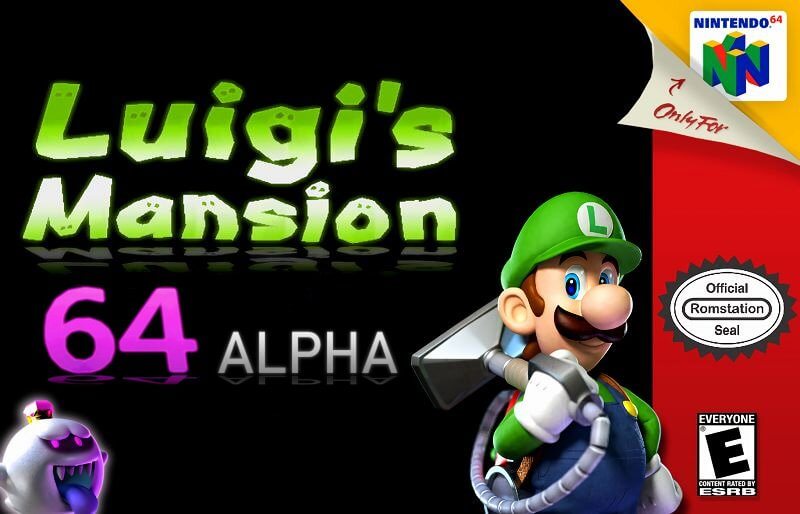 Luigi’s Mansion 64 ALPHA