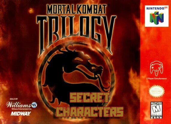 Mortal Kombat Trilogy – Secret characters unlocked
