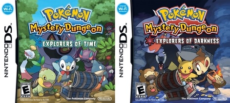 Pokémon Mystery Dungeon: Explorers of Time and Explorers of Darkness