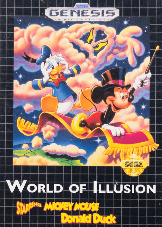 World of Illusion Starring Mickey Mouse and Donald Duck